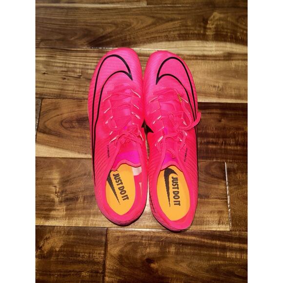 Nike Air Zoom Maxfly Men's Size 15 Track Sprinting Spikes Pink - Picture 3 of 7